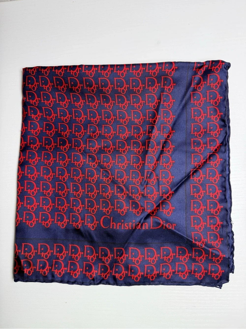 Dior | Accessories | Christian Dior Silk Scarf 8in Trotter